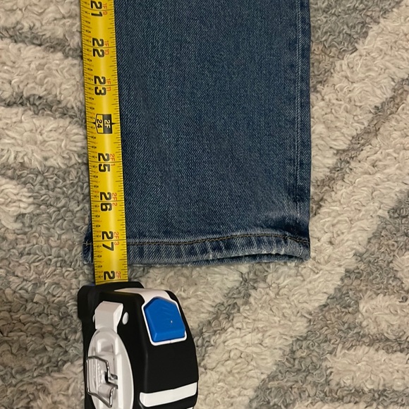 Banana Republic Distressed High Rise Straight Jeans 27 - Picture 5 of 10